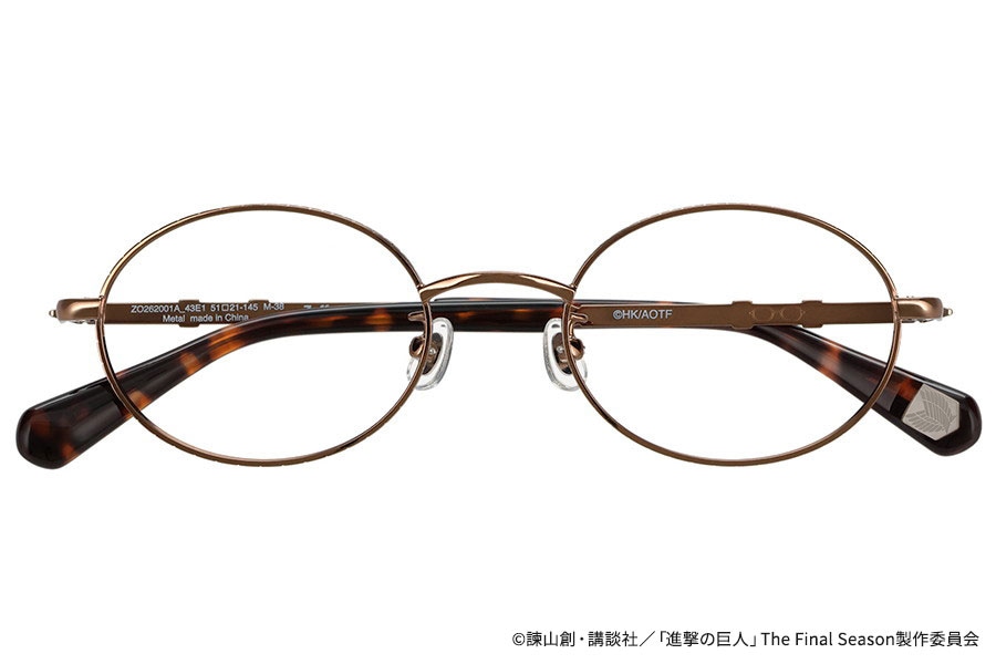 「Zoff｜進撃の巨人」ハンジモデル