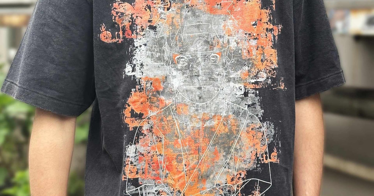 NARUTO-ナルト- 疾風伝」ヴィンテージ風Tシャツ [画像ギャラリー 11/21 
