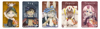 「メイドインアビス 目覚める神秘」全5種のムビチケカード第2弾、特典にステッカー
