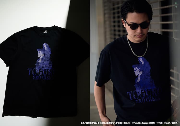 幽☆遊☆白書」の新作TシャツがNumberRockから発売、デニムトートも 