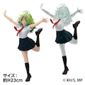 「ヒロアカ」×GiGO、スケスケボディの葉隠透フィギュアやチビちびぐるみ登場