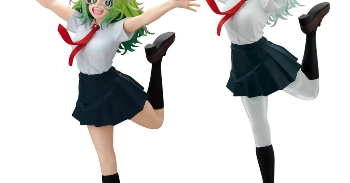 ヒロアカ」×GiGO、スケスケボディの葉隠透フィギュアやチビちびぐるみ 