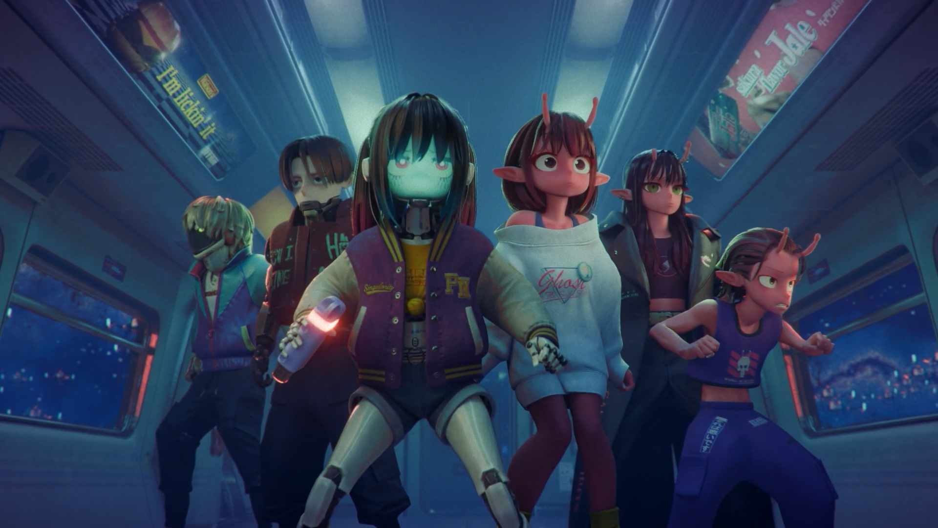 映画「ミルキー☆サブウェイ」Blu-ray発売、数量限定で蓄光する