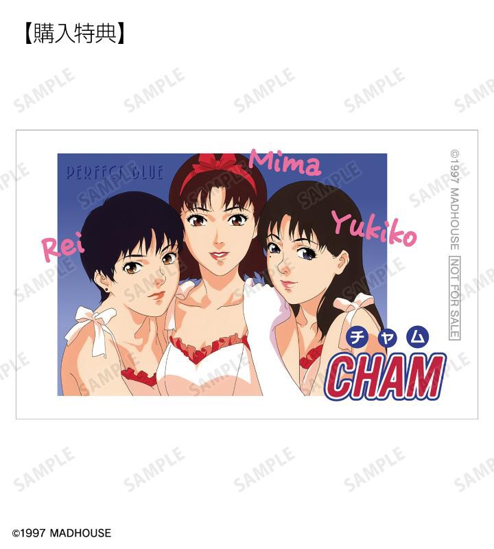 PERFECT BLUE」線画Tシャツや2人の未麻描いた証明写真風ブロマイド