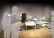 「ワンパンマン展」展示エリア「サイタマの部屋」のイメージ