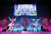 ポッピンドリーミン。左から青空ひまり役の藤寺美徳、星川みつき役の平塚紗依