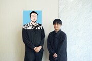 左から岸馬きらく、江藤俊司