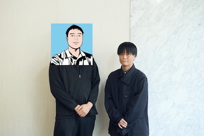 左から岸馬きらく、江藤俊司