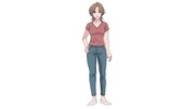 夏目由香利 (c)映画「君と花火と約束と」製作委員会