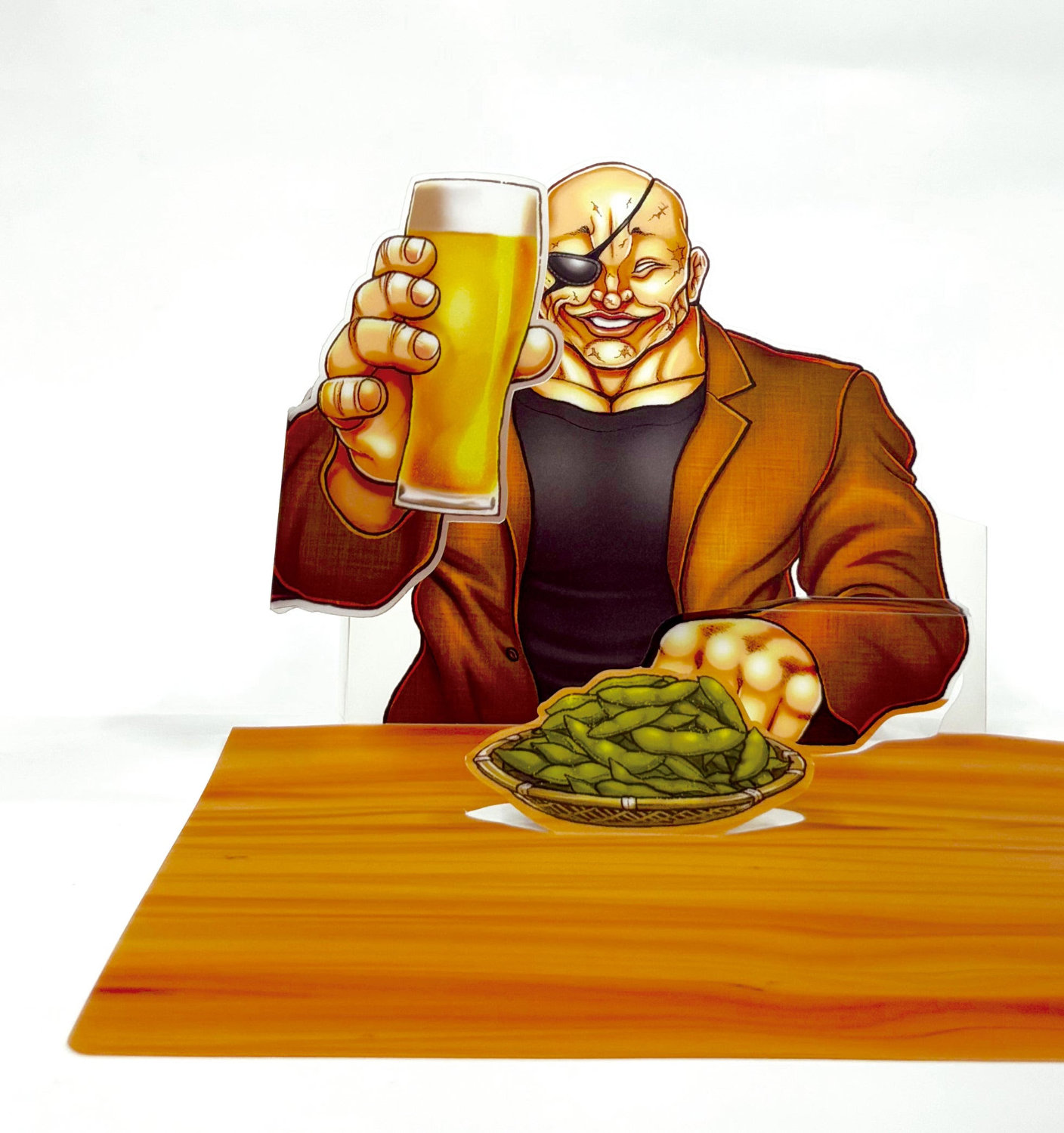 付録の「独歩と乾杯ッッ!! ポップアップランチョンマット」