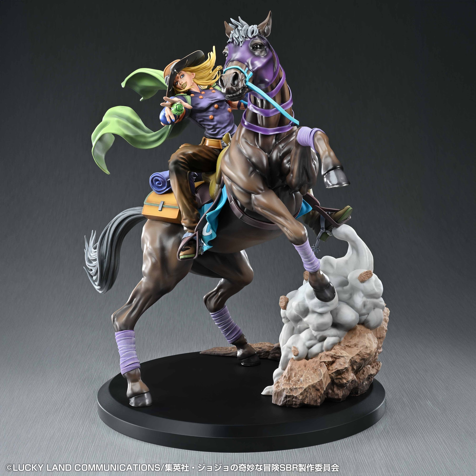 超像Art ヴァルキリー&超像可動 ジャイロ・ツェペリ 限定 セット特典付 超像Artコレクション『ジャイロ・ツェペリ＆ヴァルキリー』」 [画像
