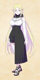 エイレーネ（CV：鈴代紗弓）。ミステリアスな雰囲気を持つエルフ三姉妹の長女。かつて魔王の元でクロエとは仲間であった。不老長寿ゆえに生存意志が希薄になる病を患っていたがアキラにより生きる力を取り戻す