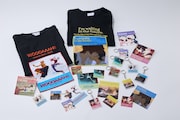 細田守監督作のワンシーンを切り取ったTシャツ、ミニタオル、ステッカー、キーリング、ポストカード