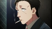 TVアニメ「スーパーの裏でヤニ吸うふたり」ABEMA限定先行配信版のオープニングノンクレジット映像カット