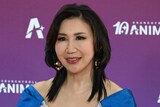 高橋洋子。授賞式では「新世紀エヴァンゲリオン」の30周年記念トリビュートを披露する