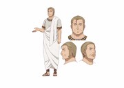 父ヒエロニュモス（CV：一条和矢）。エウメネスの父親であり、カルディアの有力者。エウメネスの才能にいち早く気づく