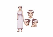 ペリアラ（CV：仮屋美希）。カルディアの裕福な家の娘。エウメネスの友人で、幼い頃から仲がよい