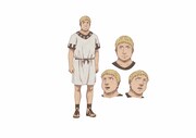 ニコゲネス（CV：藤原聖侑）。エウメネスと同じ学校に通う友人。体格がよく、運動神経は抜群。エウメネスたちのガキ大将のような存在