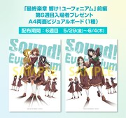 「響け！ユーフォニアム」公開第6週目の入場者プレゼントは両面ビジュアルボード