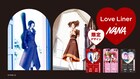 「NANA」デザインのラブ・ライナーが限定登場　並べると1つのハートに