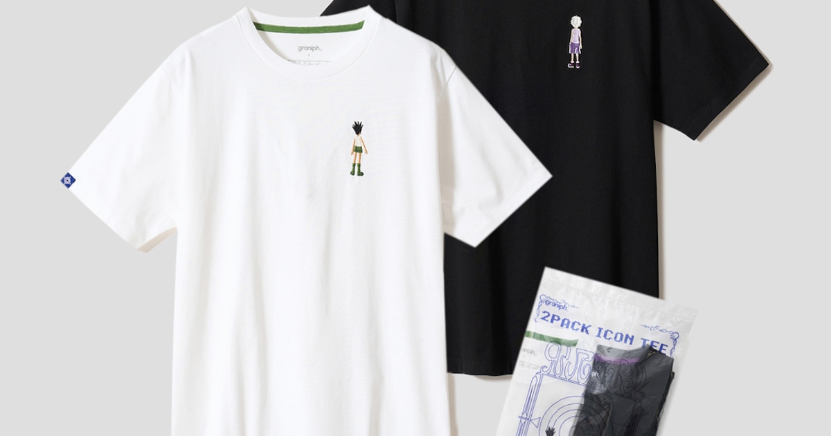 ゴン＆キルア｜2パックアイコンTシャツ」 [画像ギャラリー 7/28 