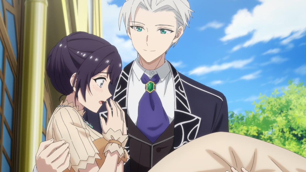 TVアニメ「弱気MAX令嬢なのに、辣腕婚約者様の賭けに乗ってしまった」PV第1弾より (c)小田ヒロ・Tsubasa.v/KADOKAWA/弱気MAX製作委員会