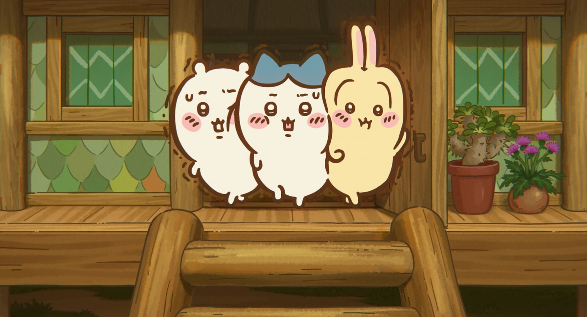 左からちいかわ、ハチワレ、うさぎ [画像・動画ギャラリー 5/8