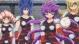 TVアニメ「炎の闘球女 ドッジ弾子」メインPV場面カット (c)こしたてつひろ／小学館／ドッジ弾子製作委員会