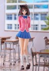 「遊☆戯☆王」杏子のフィギュア、遊戯と城之内のデュエルを見守る様子をイメージ