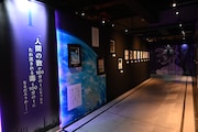 「寄生獣展」原画展示の様子