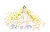 エメロード（CV：早見沙織）
セフィーロのお姫様であり、『柱』としてセフィーロの平和と秩序を常に祈り、世界を守っている。セフィーロ崩壊の危機に瀕し、助けを求めて『魔法騎士（マジックナイト）』たちを招喚する。 (c)CLAMP・ST／講談社・TMS・テレビ朝日