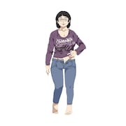 五十子美和（CV：相沢舞）三十木谷家のご近所さん。フリーのデザイナーで同人活動もしている。