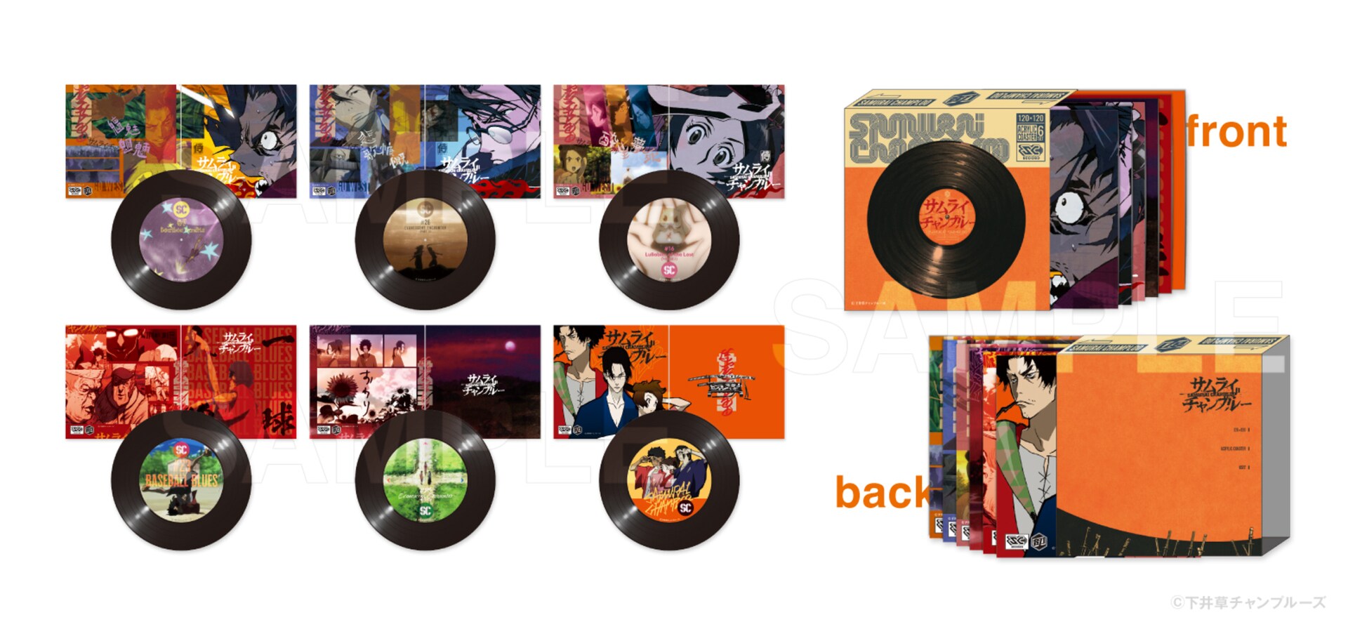 ジャケット付きアクリルレコードコースター」全6種 [画像ギャラリー 15