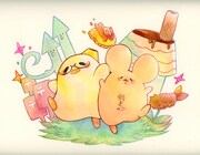 「どこツらんど（仮）～どこにでもいるけど、どこにもいないアイツらの土地～」告知カット
