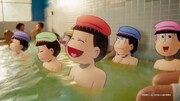 「おそ松さん」×CDエナジーのコラボCM、明日から放送　福原遥＆6つ子たちが銭湯で合唱