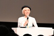 第30回手塚治虫文化賞のトークショーに登壇したトミヤマユキコ氏