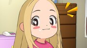 TVアニメ「サンダー3」PV第2弾より。ぴょんたろうを見つめるふたば (c)池田祐輝・講談社／「サンダー３」製作委員会