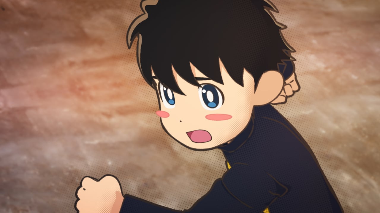TVアニメ「サンダー3」PV第2弾より。妹のふたばを必死に捜すぴょんたろう (c)池田祐輝・講談社／「サンダー３」製作委員会