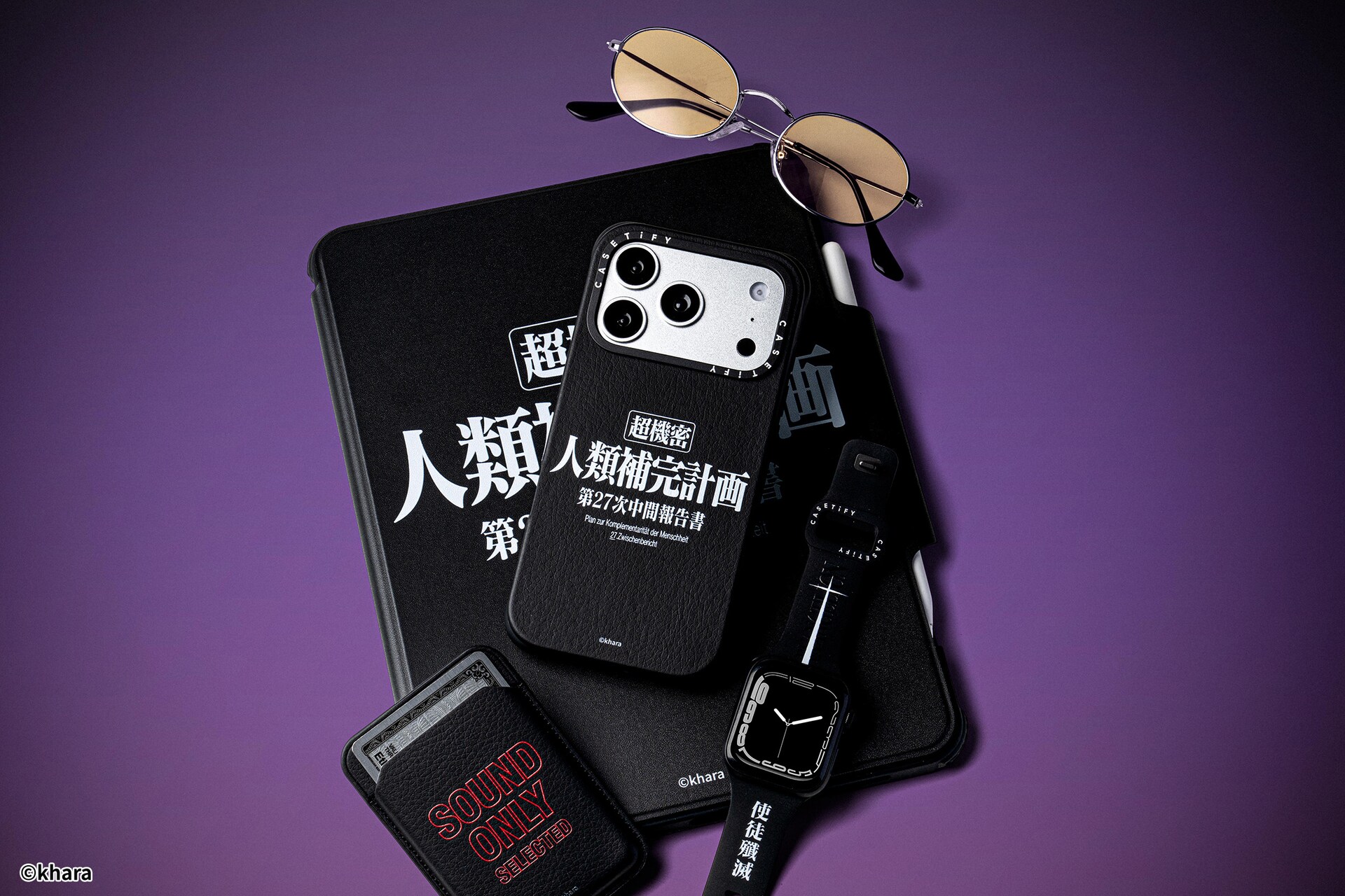 エヴァンゲリオン×CASETiFY、数量限定のヘッドフォンやグリップ