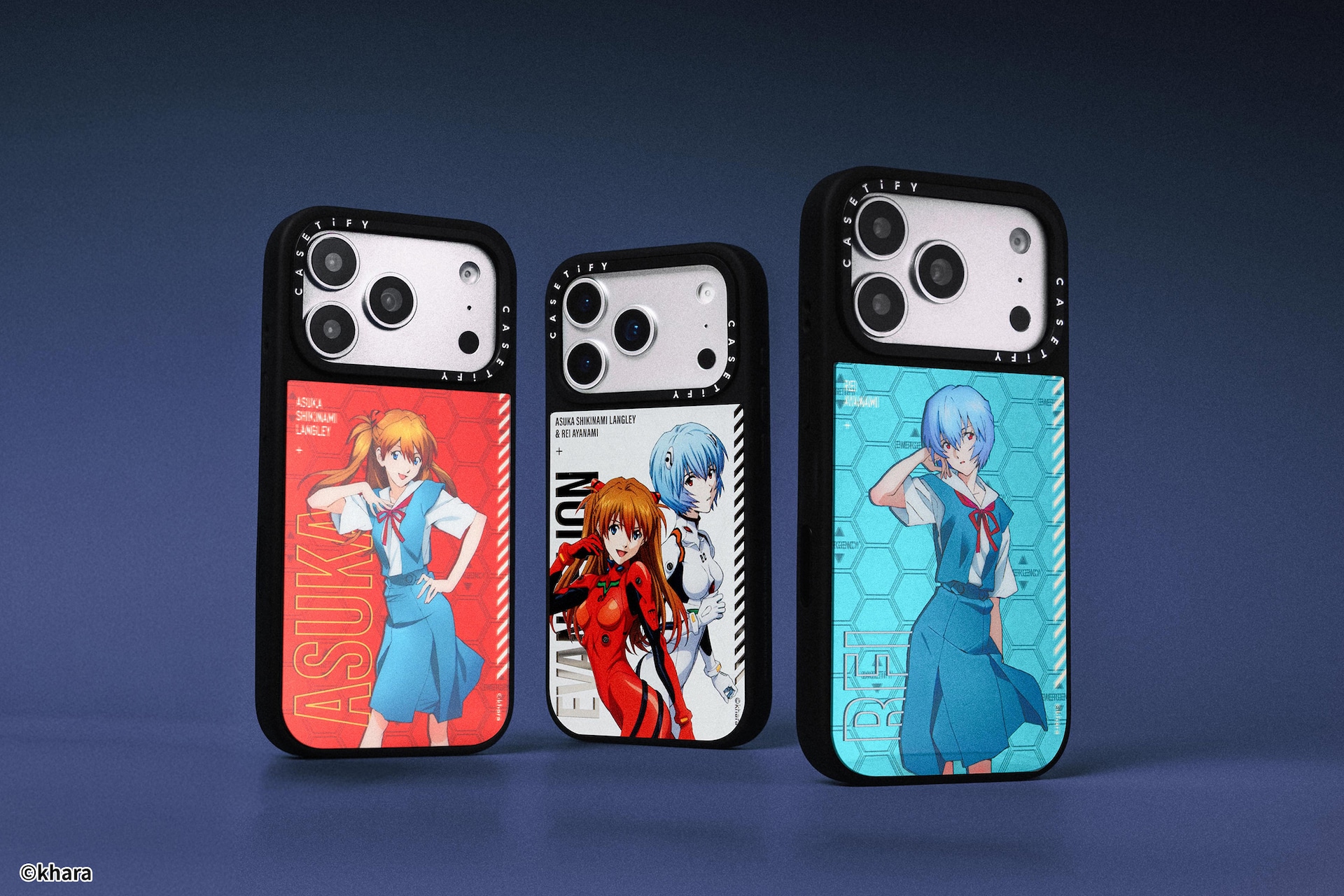 エヴァンゲリオン×CASETiFY、数量限定のヘッドフォンやグリップ