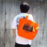 「ブラックペンタゴントートバッグ」
