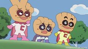 「アンパンマンと3ばいクリームパンダ」より