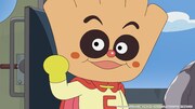 「アンパンマンと3ばいクリームパンダ」より