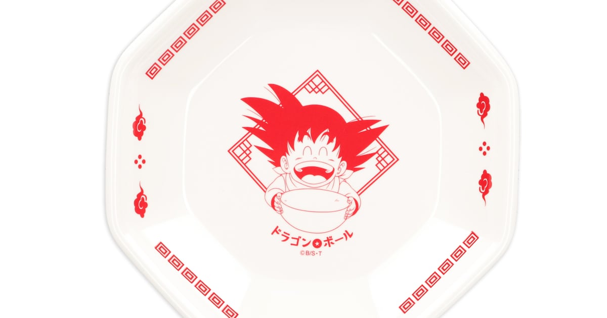 ドラゴンボール DELICIOUS菜館メラミンチャーハン皿 悟空／神龍 