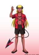 ベリアール・ベリィ・ラズベリィ（CV：松岡禎丞）。地帝学院ジャカポ1年。“三傑”ベリアールの孫。マイペースでフレンドリーだが大胆不敵な性格の持ち主。学院に君臨する“階層主人（マスタープール）”の一角にして、部下1200人を有するギャングスタ