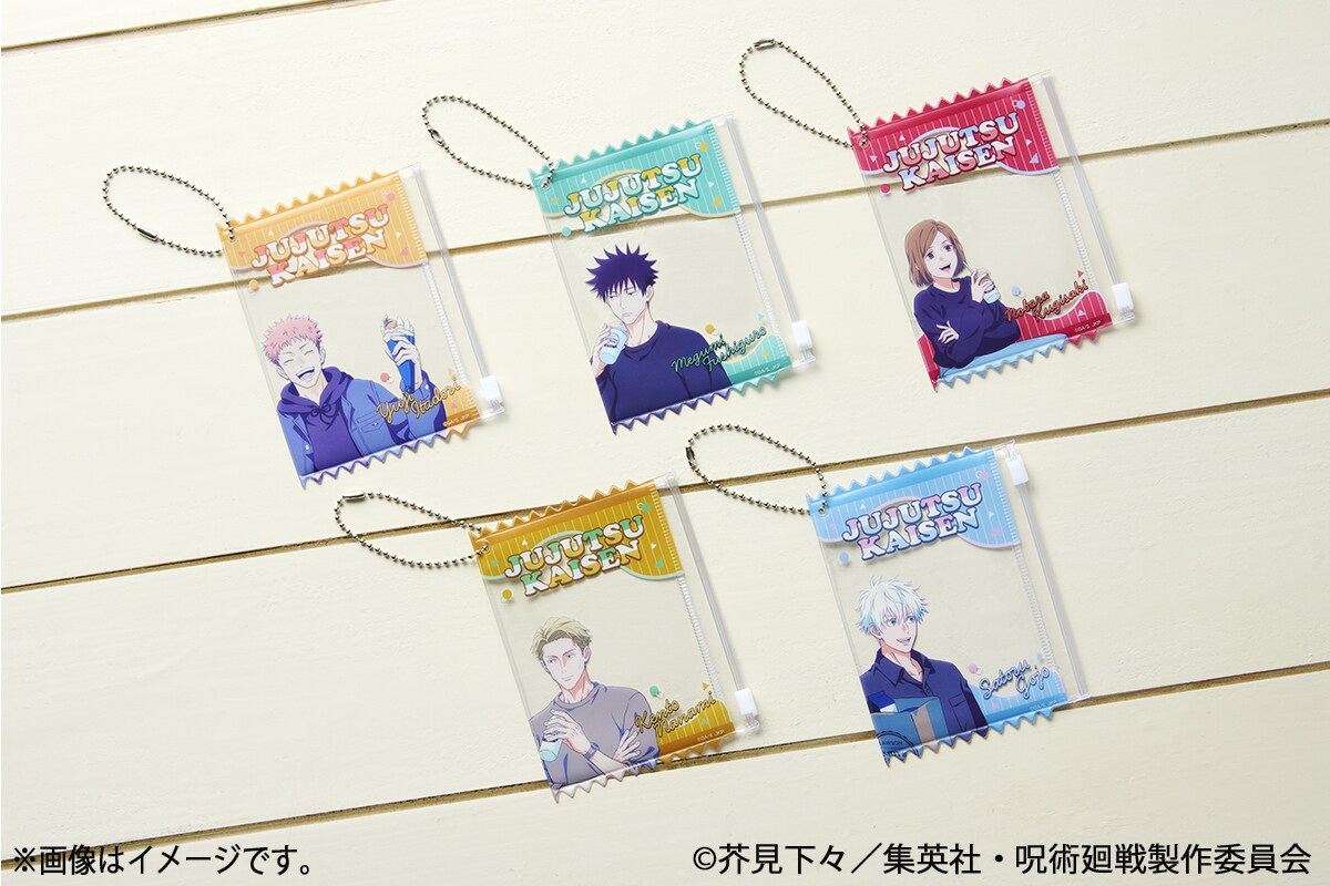 呪術廻戦×ローソン パステルカラーのぬいが登場、お菓子購入でもらえる