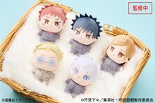呪術廻戦×ローソン　パステルカラーのぬいが登場、お菓子購入でもらえるアートシートも