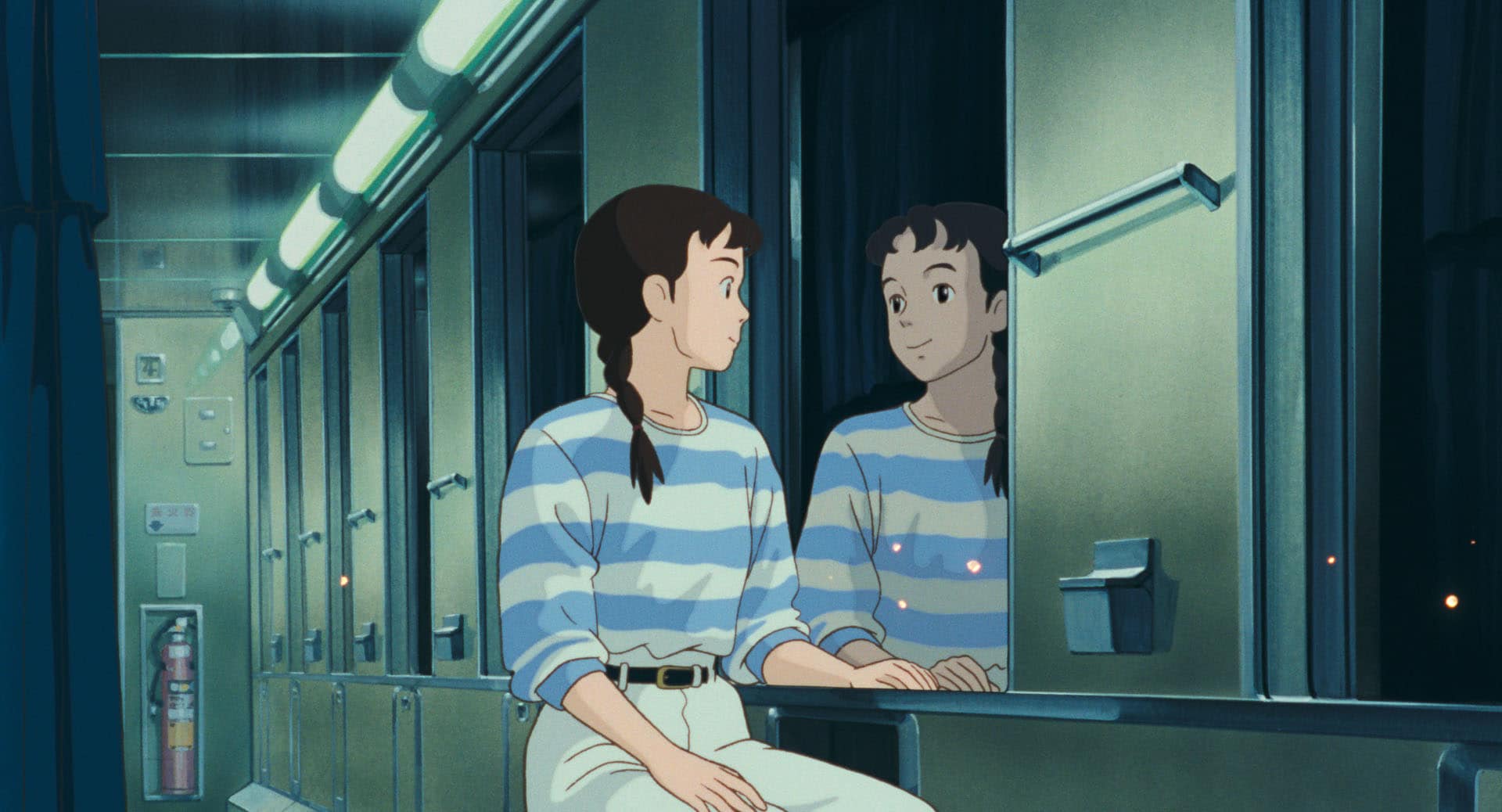 おもひでぽろぽろ」場面カット (c) 1991 岡本螢・刀根夕子・Studio
