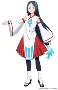 塔ノ森サカヱ（CV：石見舞菜香）(c)岩田雪花・青木裕／集英社・マジルミエ製作委員会
