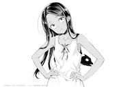 うめ丸が描き下ろしたノラのイラスト